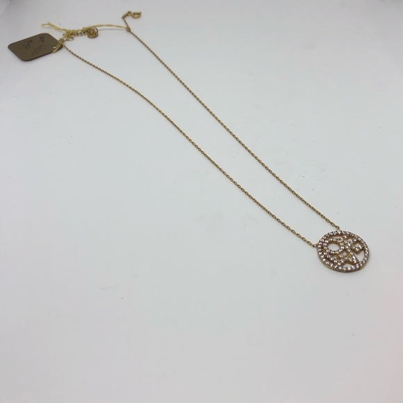 Jewelry - NWT CZ gold-plated 925 ‘LOVE’ necklace